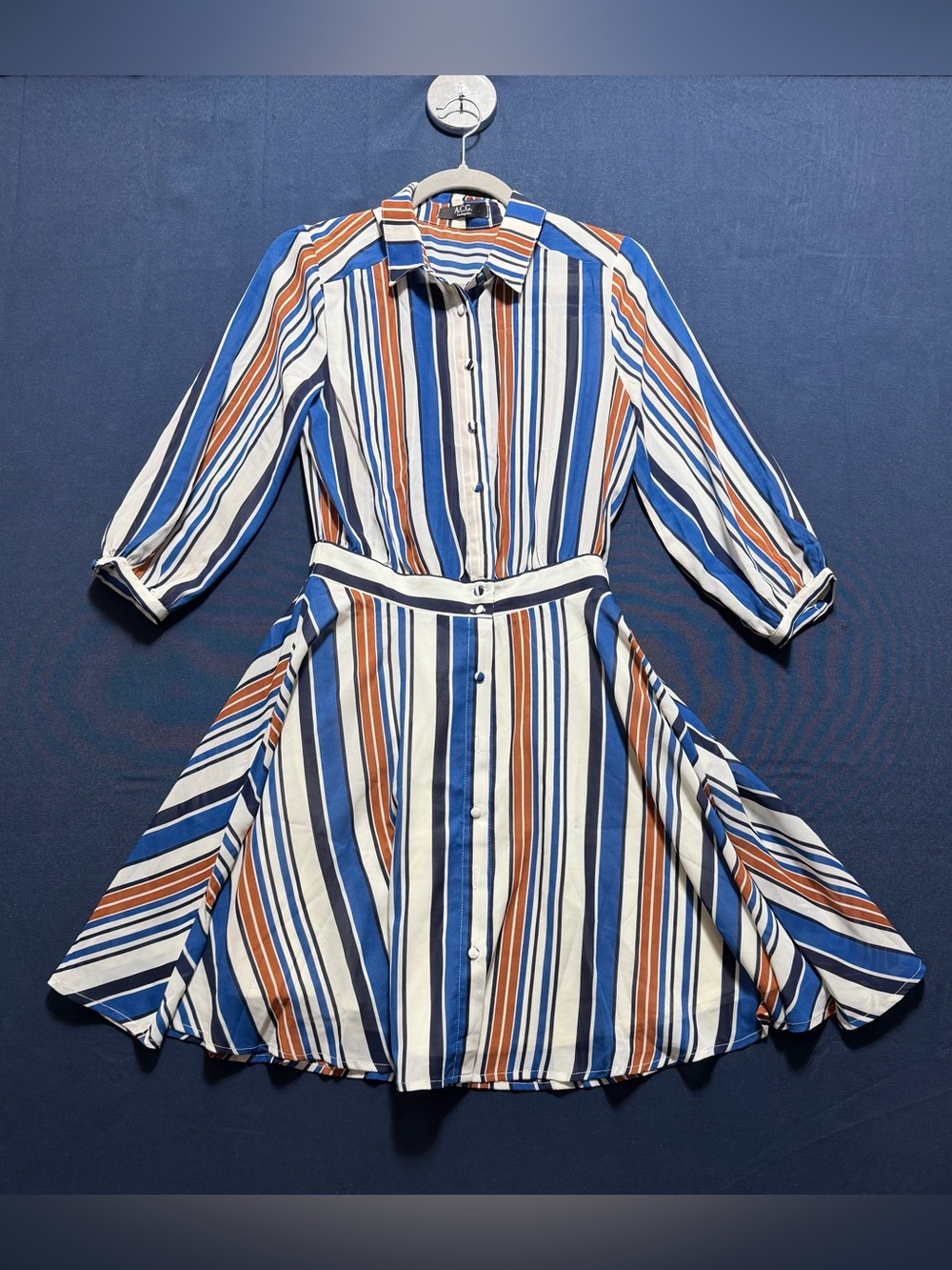 A.C.G. Los Angeles Polyester NWOT Size S Shirt Dress